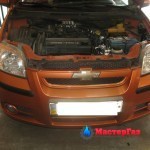 Chevrolet Aveo установка ГБО